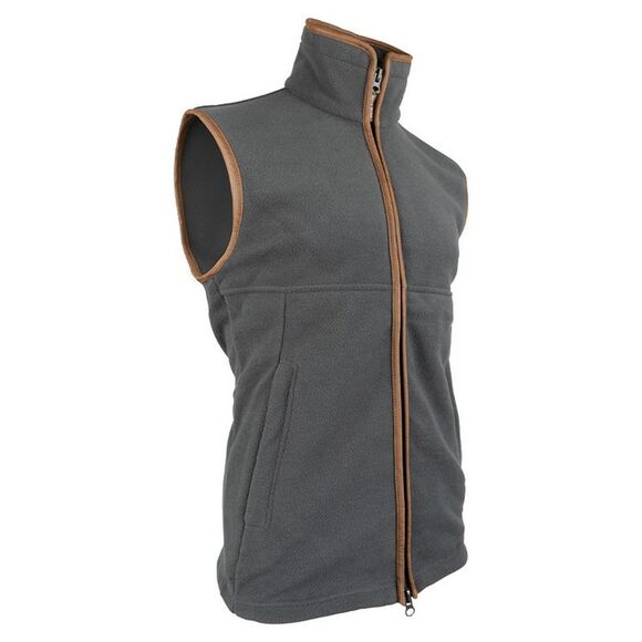 Jack Pyke Mens Countryman Fleece Vest / Charcoal - Picture 3 of 4